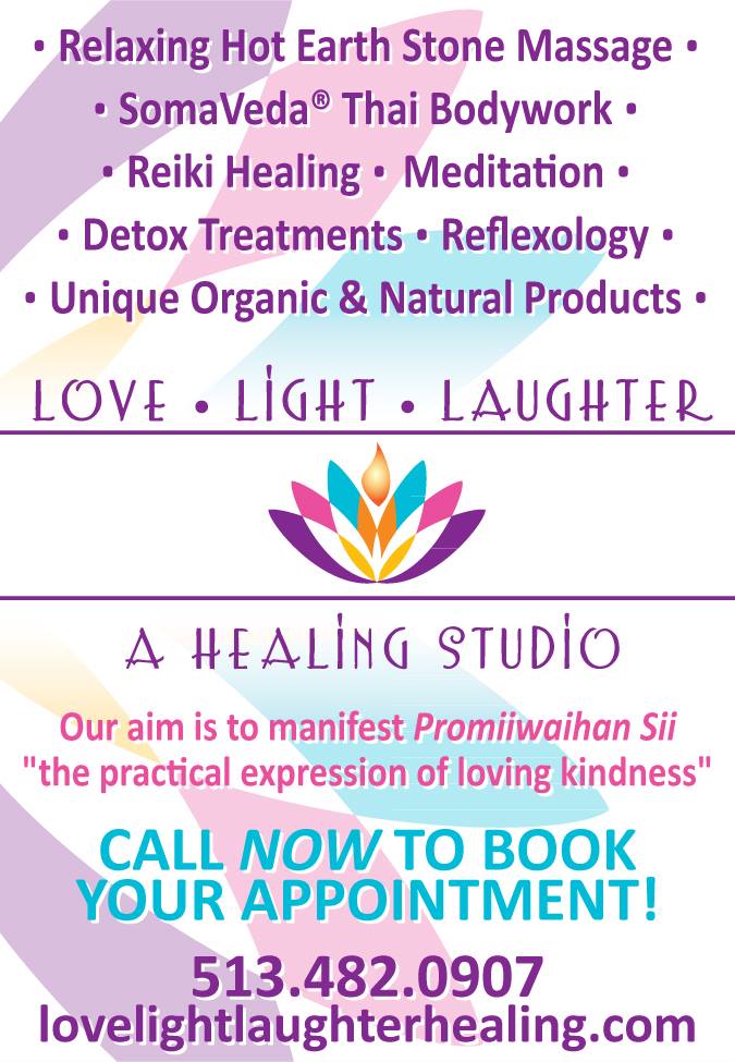 love light laughter flier