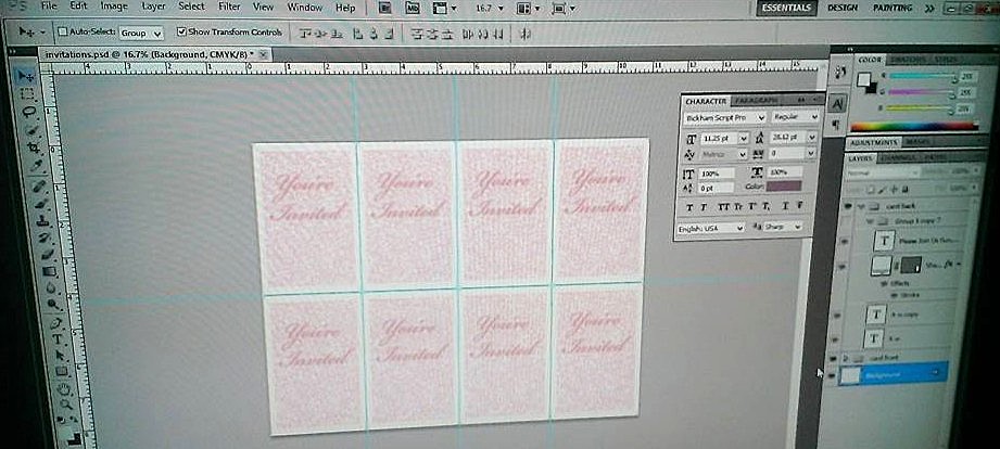 design in photoshop & illustrator