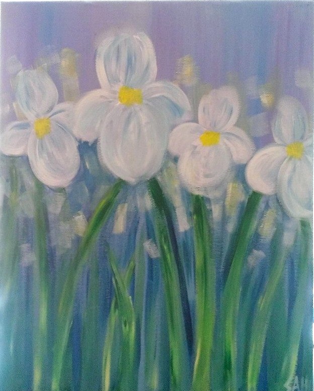 impressionistic irises