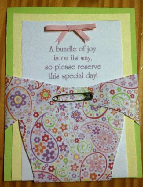 baby shower invitation